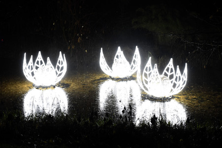 Eröffnung des 'Christmas Garden Berlin' 2016 in Berlin