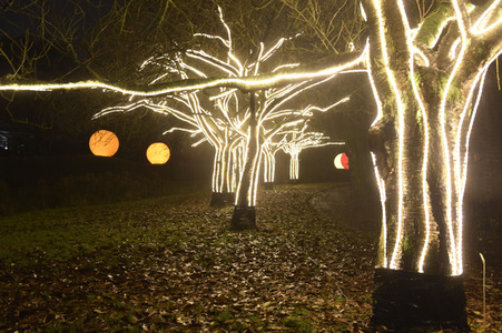 Eröffnung des 'Christmas Garden Berlin' 2016 in Berlin