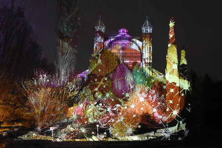 Eröffnung des 'Christmas Garden Berlin' 2016 in Berlin