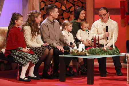 TV-Show 'Die Große Show der Weihnachtslieder' in Suhl