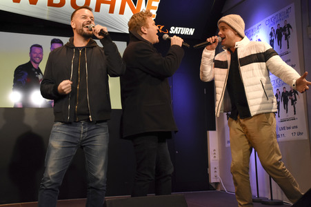 Album-Präsentation von Caught in the Act in München
