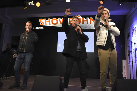 Album-Präsentation von Caught in the Act in München