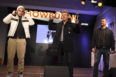 Album-Präsentation von Caught in the Act in München