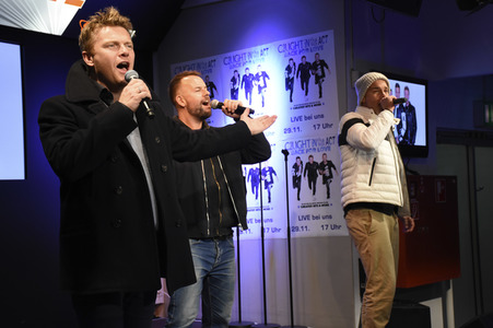 Album-Präsentation von Caught in the Act in München