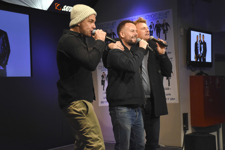 Album-Präsentation von Caught in the Act in München