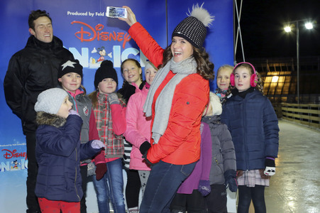 Fototermin mit Katarina Witt in Berlin