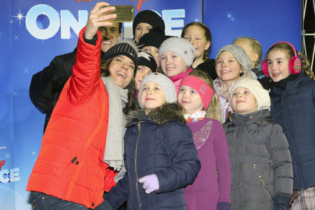 Fototermin mit Katarina Witt in Berlin