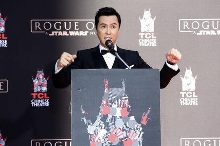 Hand and Footprint Ceremony mit Donnie Yen in Los Angeles