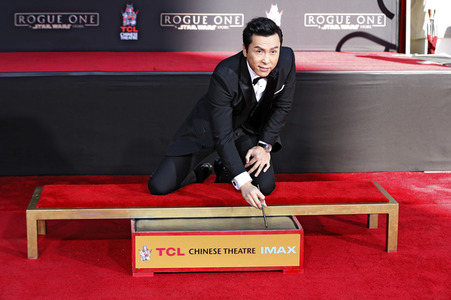 Hand and Footprint Ceremony mit Donnie Yen in Los Angeles