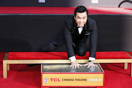 Hand and Footprint Ceremony mit Donnie Yen in Los Angeles