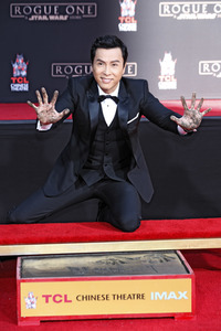 Hand and Footprint Ceremony mit Donnie Yen in Los Angeles