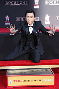 Hand and Footprint Ceremony mit Donnie Yen in Los Angeles