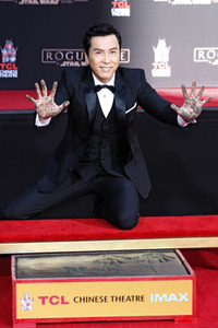 Hand and Footprint Ceremony mit Donnie Yen in Los Angeles