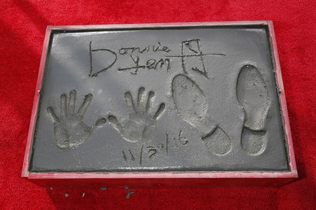 Hand and Footprint Ceremony mit Donnie Yen in Los Angeles