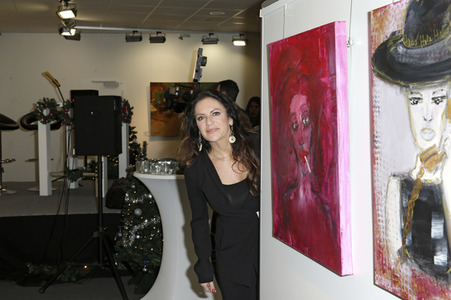 Kunstausstellung von Christine Neubauer in Hamburg