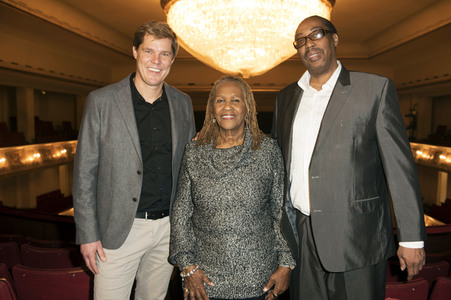 Fototermin mit Queen Esther Marrow in Berlin
