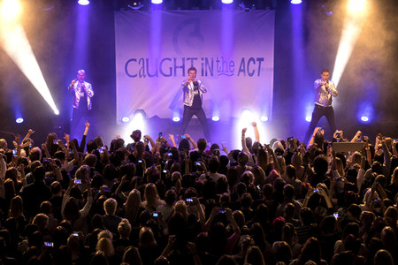 Konzert von Caught in the Act in Leipzig