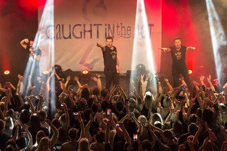 Konzert von Caught in the Act in Leipzig