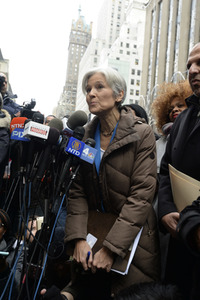 Jill Stein Pressekonferenz in New York