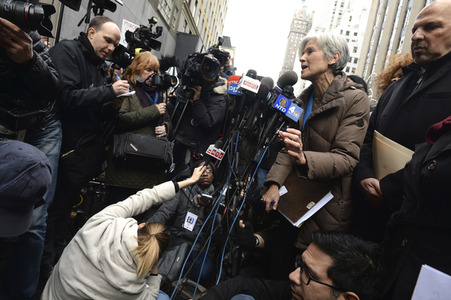 Jill Stein Pressekonferenz in New York