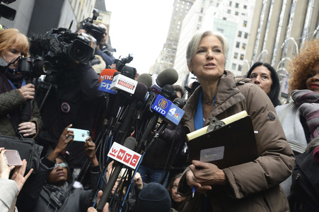 Jill Stein Pressekonferenz in New York