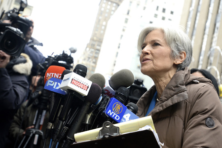 Jill Stein Pressekonferenz in New York