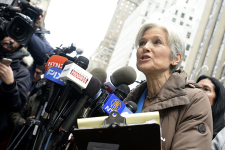 Jill Stein Pressekonferenz in New York