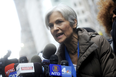 Jill Stein Pressekonferenz in New York