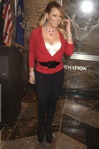 Empire State Building Lighting Ceremony mit Mariah Carey in New York