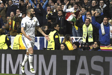 Champions League Match Real Madrid vs Borussia Dortmund in Madrid