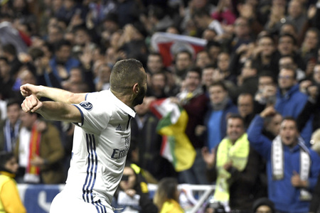 Champions League Match Real Madrid vs Borussia Dortmund in Madrid