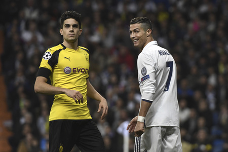 Champions League Match Real Madrid vs Borussia Dortmund in Madrid