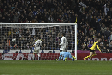 Champions League Match Real Madrid vs Borussia Dortmund in Madrid