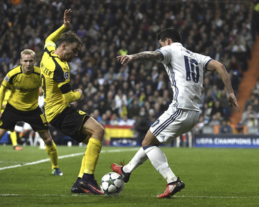 Champions League Match Real Madrid vs Borussia Dortmund in Madrid