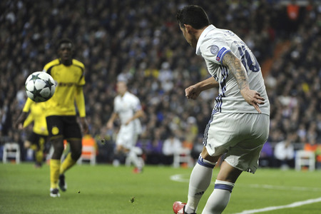 Champions League Match Real Madrid vs Borussia Dortmund in Madrid