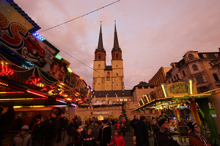 Weihnachtsmarkt in Halle
