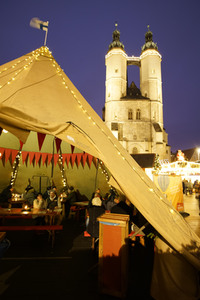 Weihnachtsmarkt in Halle