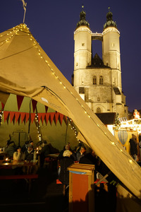 Weihnachtsmarkt in Halle