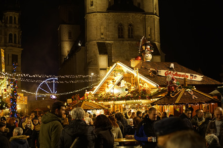 Weihnachtsmarkt in Halle