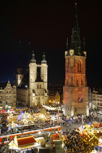 Weihnachtsmarkt in Halle