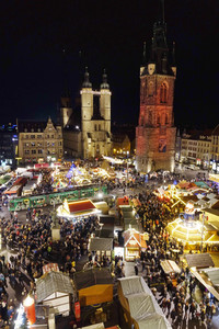 Weihnachtsmarkt in Halle