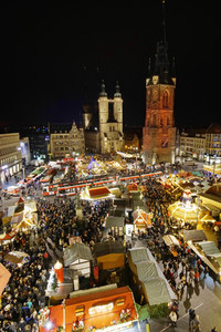 Weihnachtsmarkt in Halle