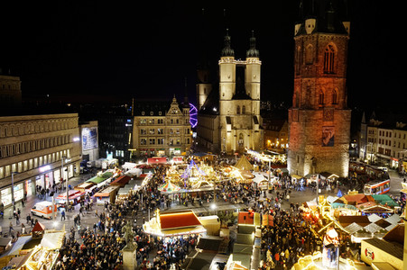 Weihnachtsmarkt in Halle