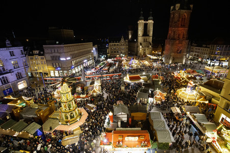 Weihnachtsmarkt in Halle