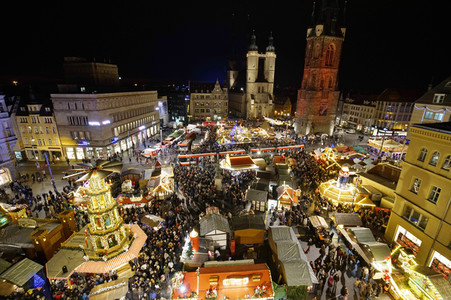 Weihnachtsmarkt in Halle