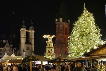 Weihnachtsmarkt in Halle