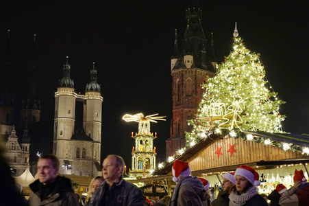 Weihnachtsmarkt in Halle