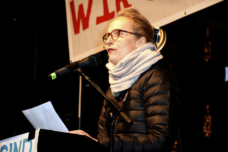 Kundgebung 'Wir sind alle von wo!' in München