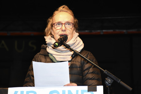 Kundgebung 'Wir sind alle von wo!' in München