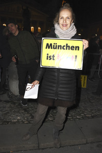 Kundgebung 'Wir sind alle von wo!' in München